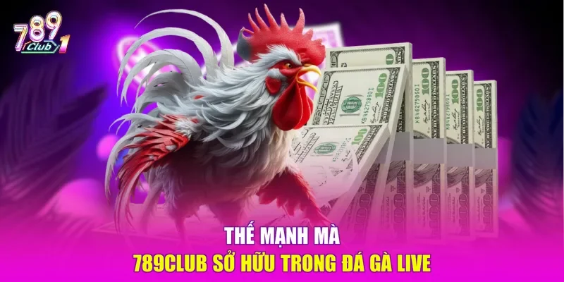 Thế mạnh mà 789CLUB sở hữu trong đá gà live